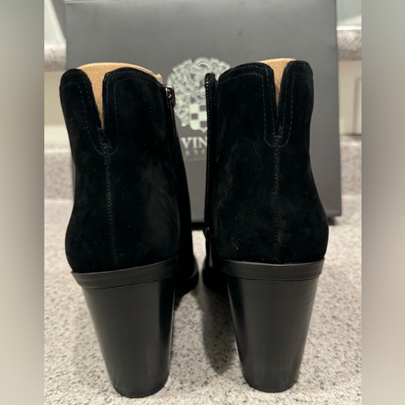 Vince Camuto Granda Black Zipper Closure Pointed Eye Ankle Boot size 11 NEW - Picture 10 of 14